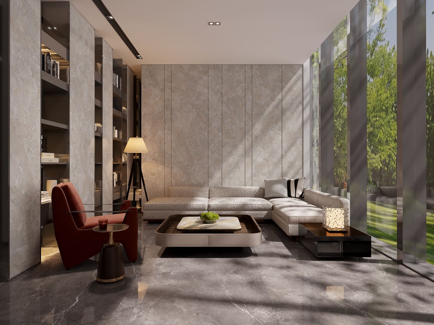 莫奈花园效果图