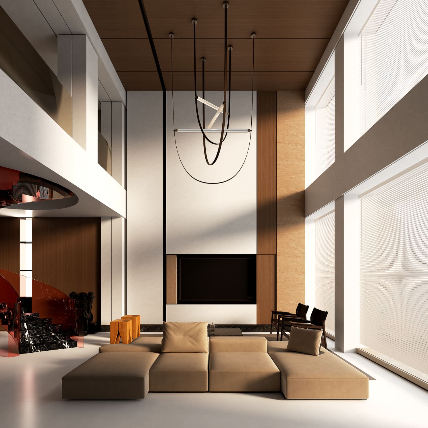 旷野·米灰效果图